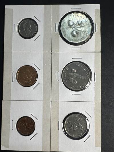 ❤️【币观天下】❤️ 第332期钱币拍卖- 2025.11.28周五晚上6点半场-长期征集拍品 - 汤加6枚套币