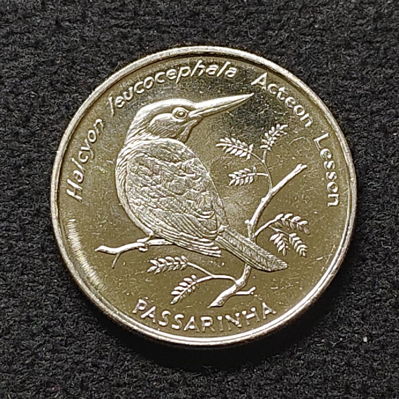 【全场包邮】纯粹捡漏拍480场（免费代拍第17场） 佛得角群岛1994年10埃斯库多-鸟版灰头翠鸟