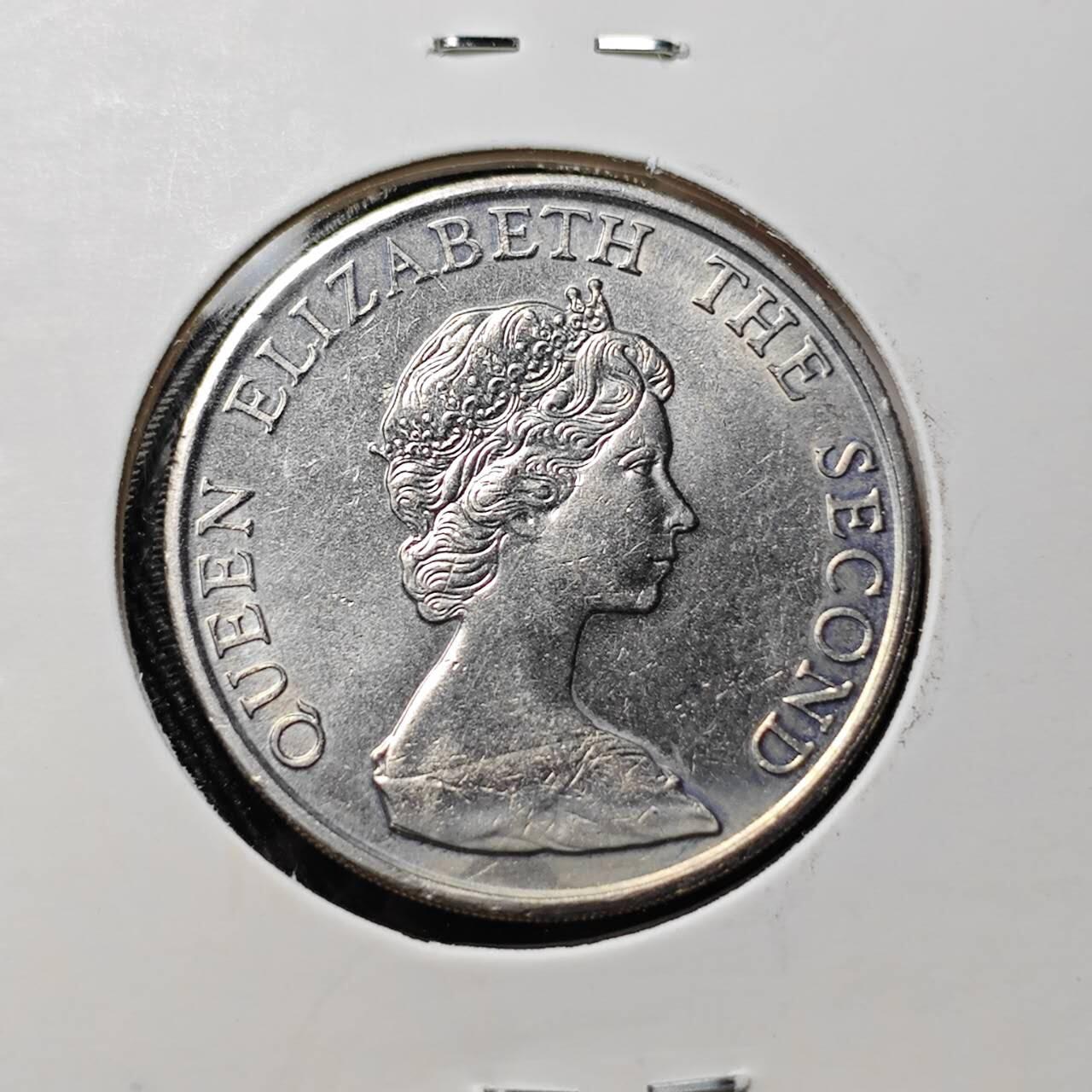 KK钱币收藏小铺 （套币 好品/批量散币 银币）专场  2月预留时间 周末发货  1980香港女王5元 好品