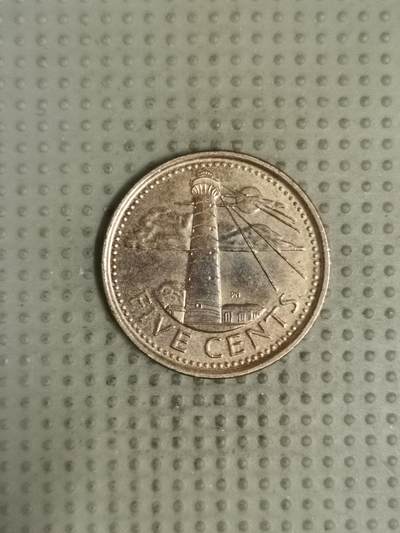 2025年第124场各国散币拍卖（总第124场） - 巴巴多斯2022年5分