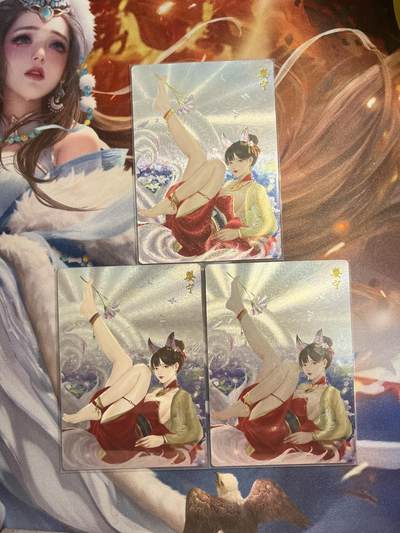 欢迎送拍、零成本上架，释放现金流，合理分配上拍卡品 - 【三工艺幻折、全粗、半粗】婴宁 轩辕春秋&倩女幽魂2