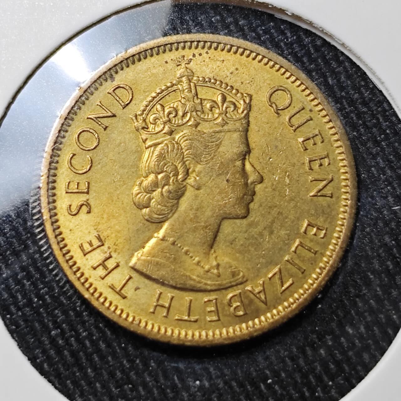 KK钱币收藏小铺 （套币 好品/批量散币 银币）专场  2月预留时间 周末发货  1973香港1毫铜币 好品