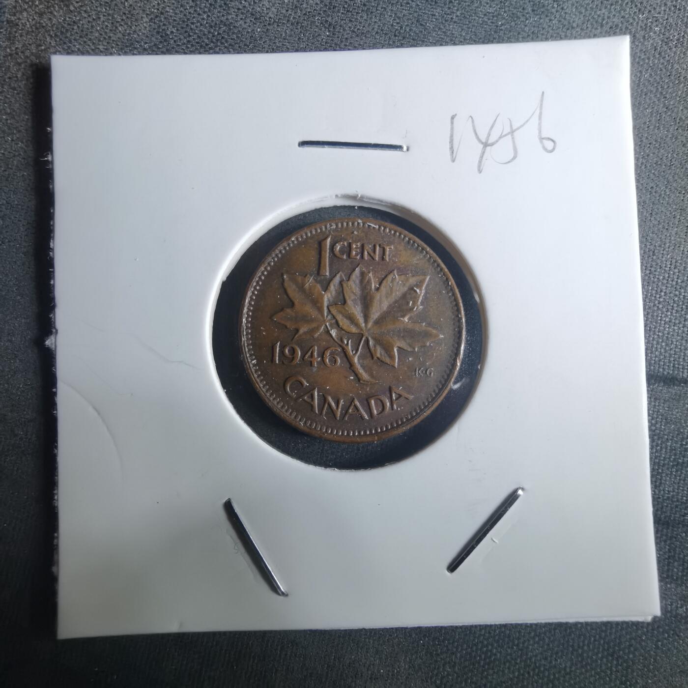 沼泽如烟--第914场 加拿大1946年一分