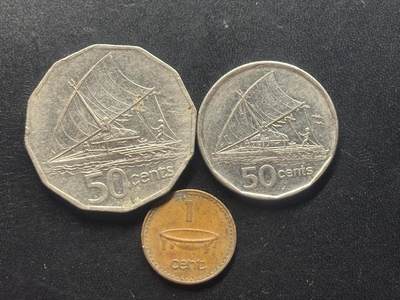 邮泉阁限时拍卖第三十七场 英国殖民地、属地硬币专场（硬币在国外。请付邮费6元。） - 英属伊丽莎白中年版3枚