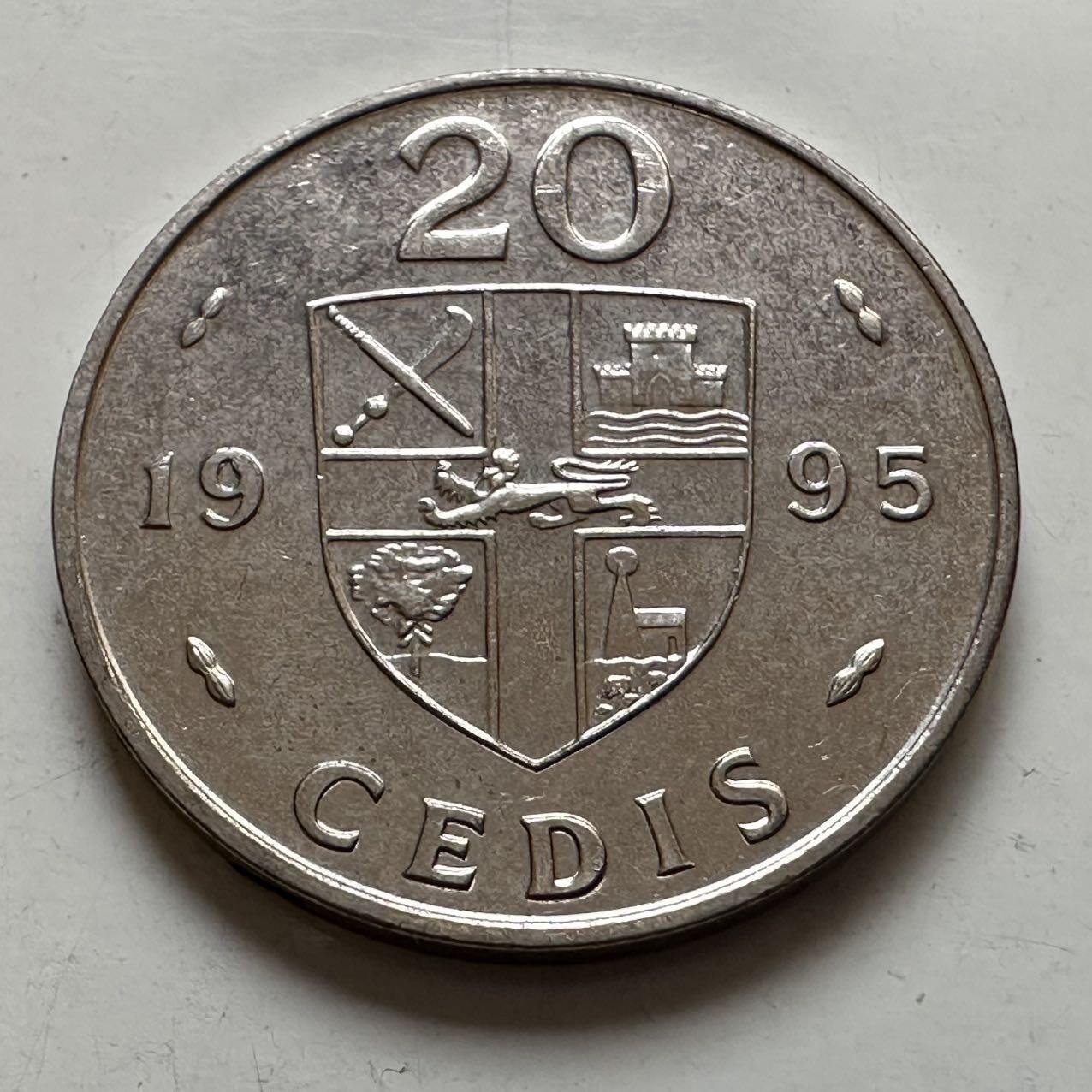 🌹外币初藏🌹🐯2025年第132场  每周二四六晚8️⃣点 接代拍 加纳1995年20赛地