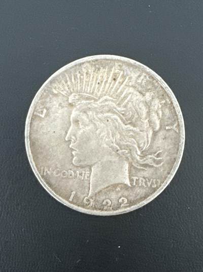 ❤️【币观天下】❤️ 第332期钱币拍卖- 2025.11.28周五晚上6点半场-长期征集拍品 - 美国1922年老鹰1元银币