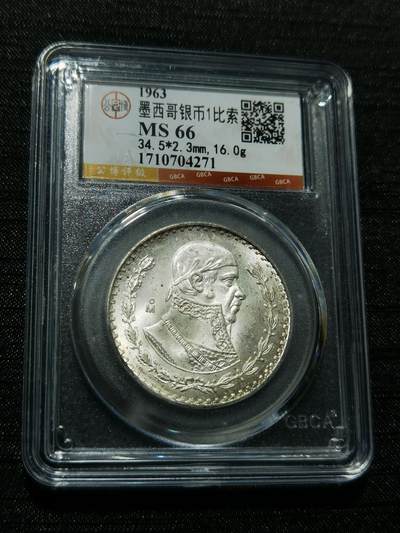 天下钱庄专场欢迎参拍 - 墨西哥一比索银币