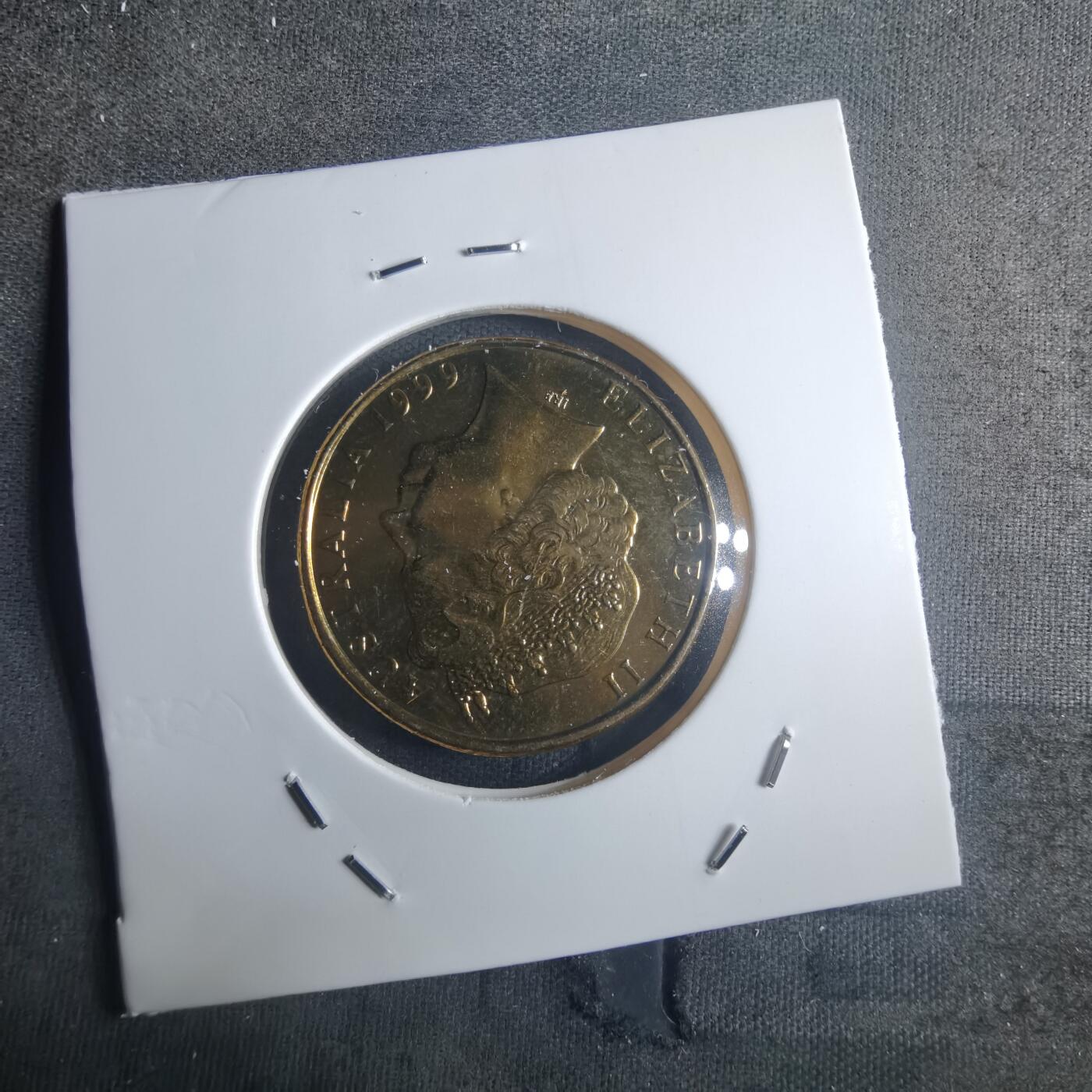 沼泽如烟--第914场 澳大利亚1999年一元纪念币