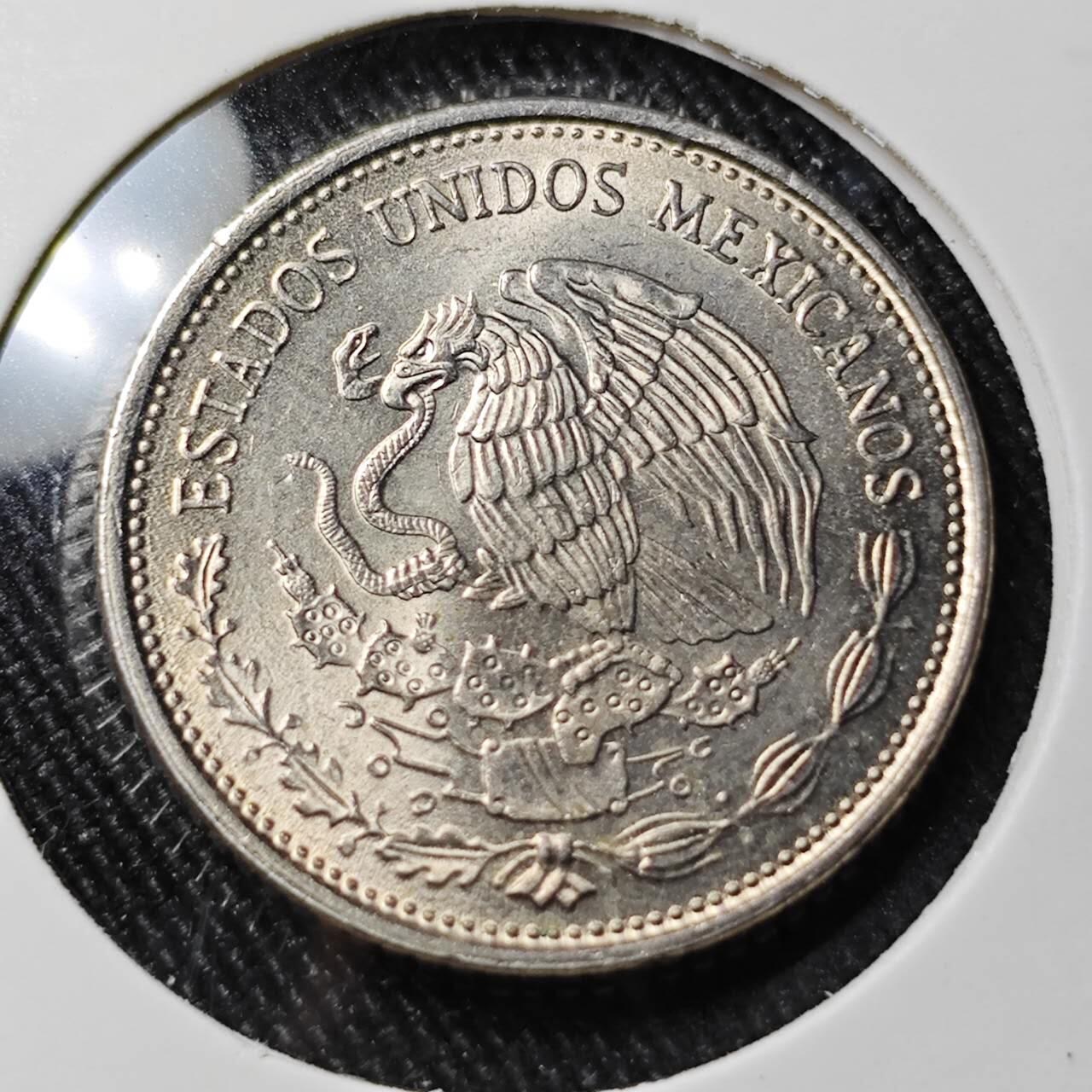 KK钱币收藏小铺 （套币 好品/批量散币 银币）专场  2月预留时间 周末发货  1984墨西哥50比索好品