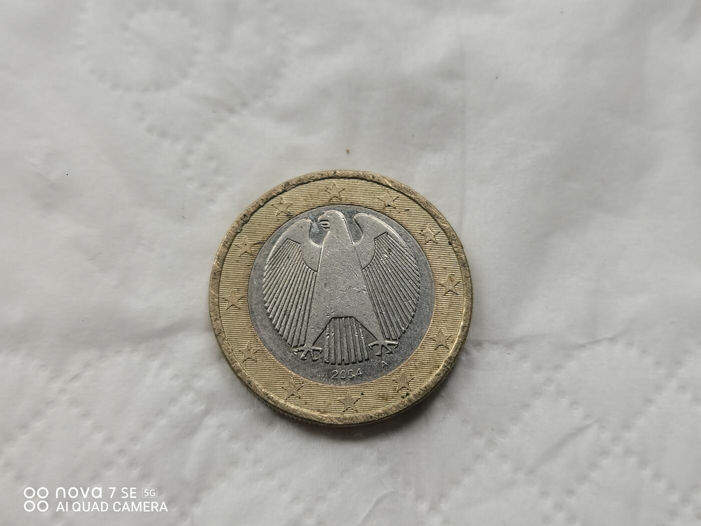 外国硬币 2004年1欧元