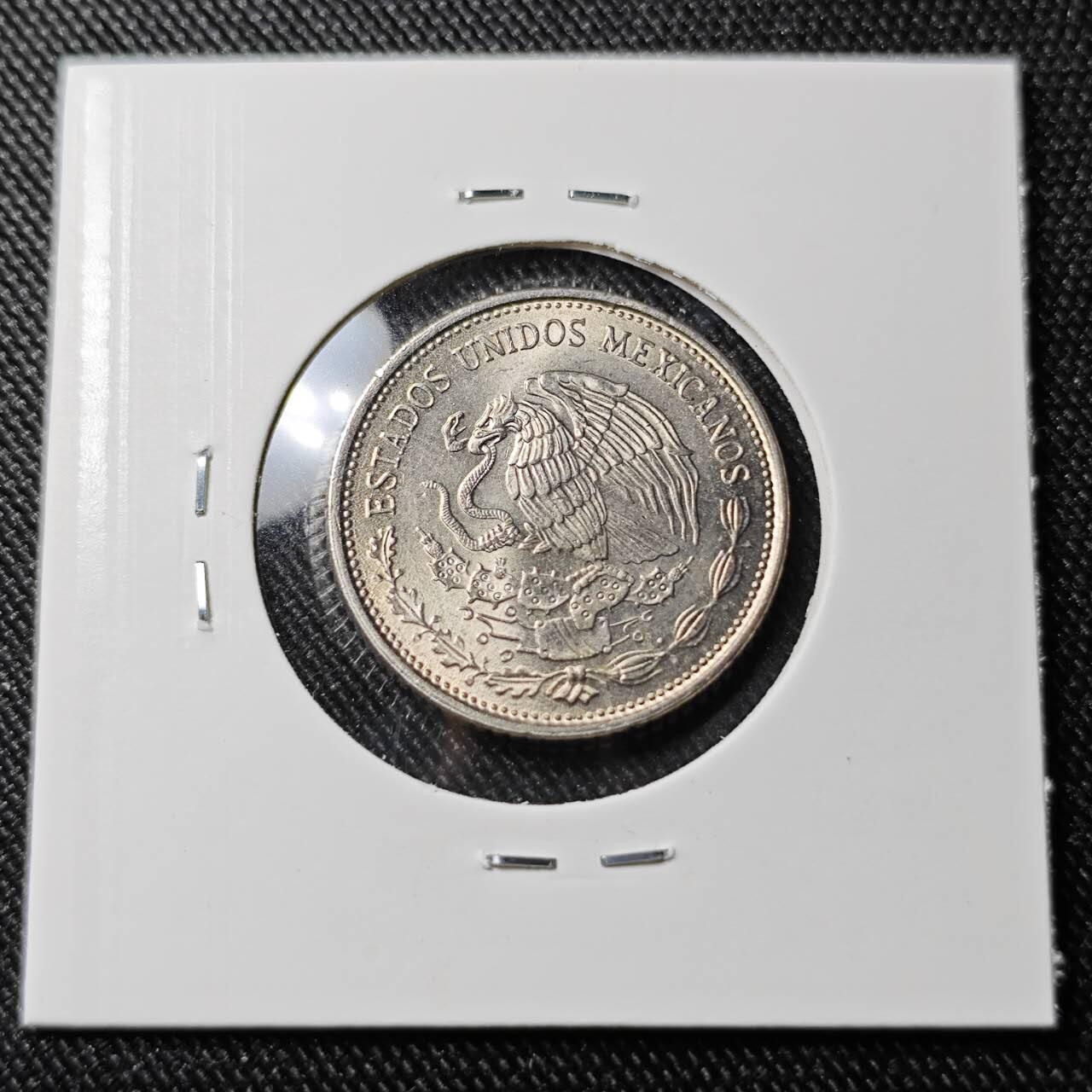 KK钱币收藏小铺 （套币 好品/批量散币 银币）专场  2月预留时间 周末发货  1984墨西哥50比索好品