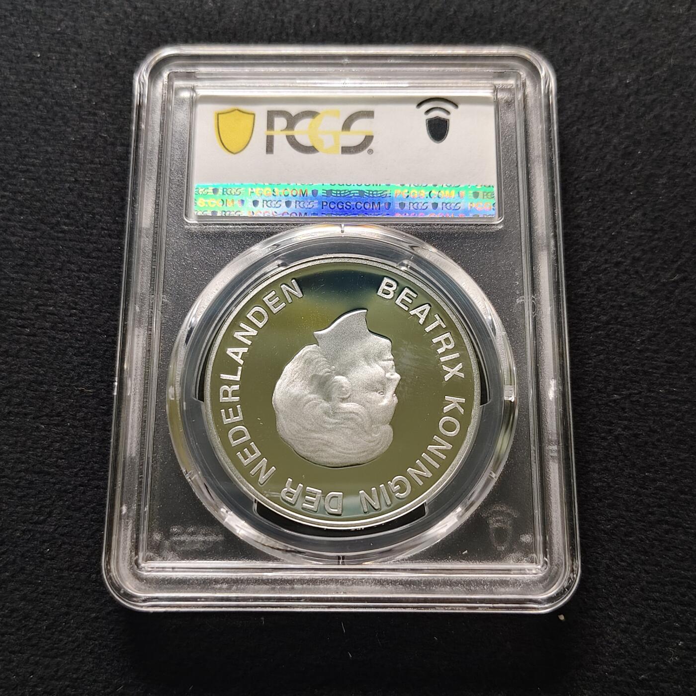 【全场包邮】纯粹捡漏拍481场（免费代拍第18场） 【稀少】阿鲁巴2003年10佛罗林蟒蛇精制纪念银币-量2000-PCGS PL68