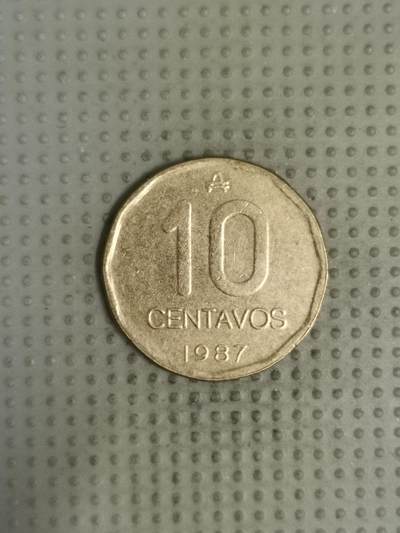 2025年第124场各国散币拍卖（总第124场） - 阿根廷1987年10分