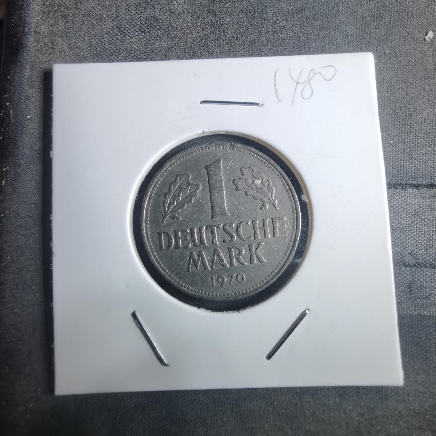 沼泽如烟--第914场 德国1970年1马克