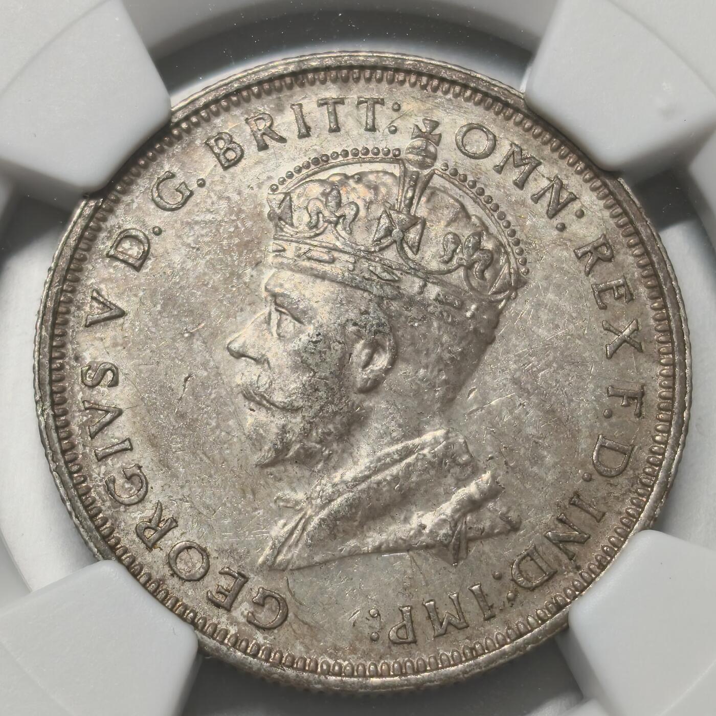 老蟹的宝藏🏴‍☠️ IV NGC AU58 澳大利亚1927年乔治五世2先令