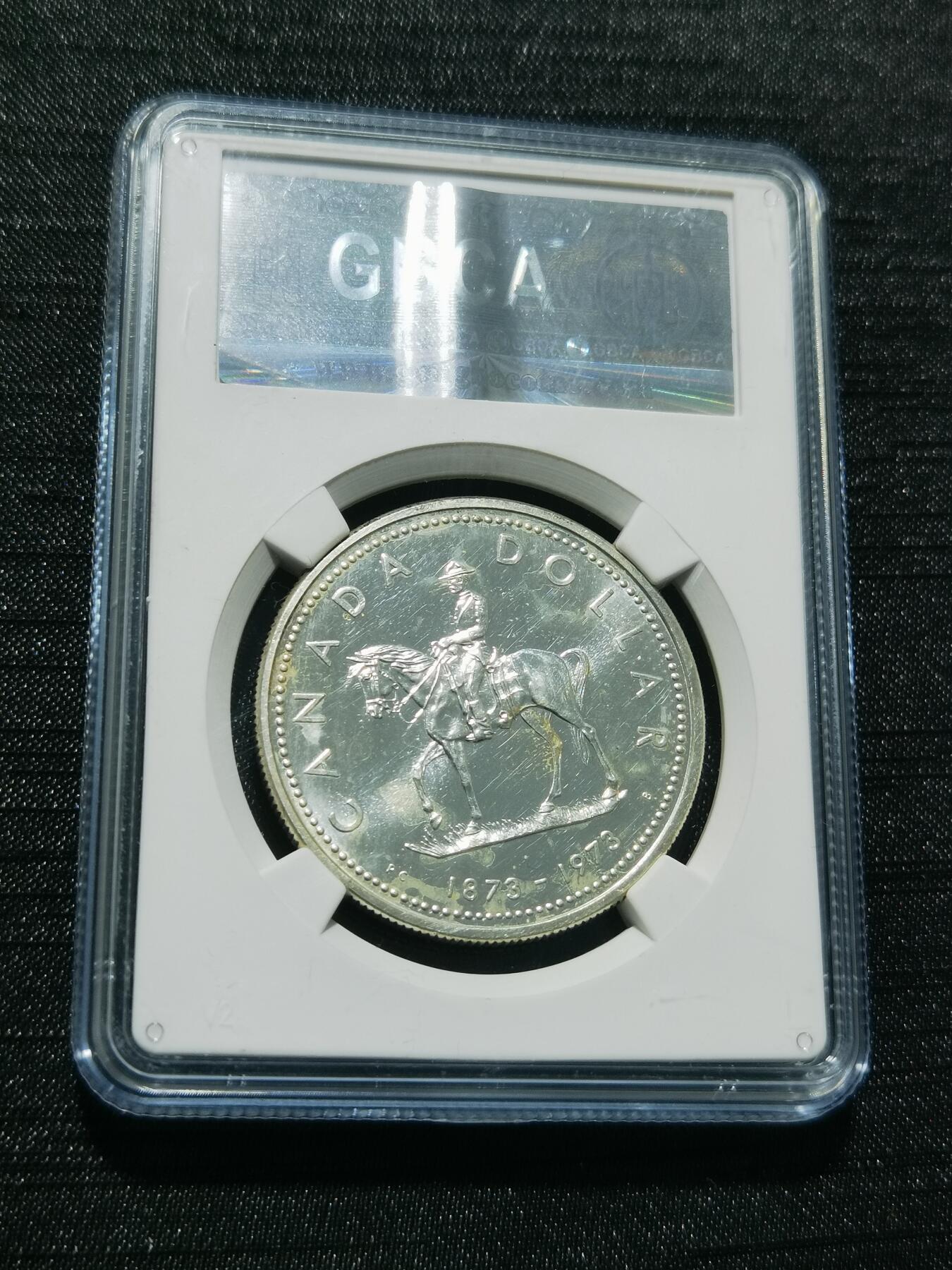 天下钱庄专场欢迎参拍 加拿大1加元银币