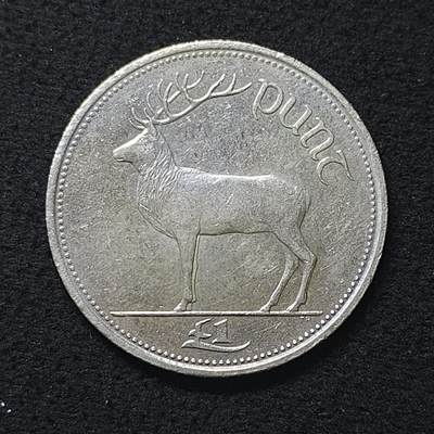 【全场包邮】纯粹捡漏拍480场（免费代拍第17场） - 爱尔兰1999年爱尔兰红鹿1镑