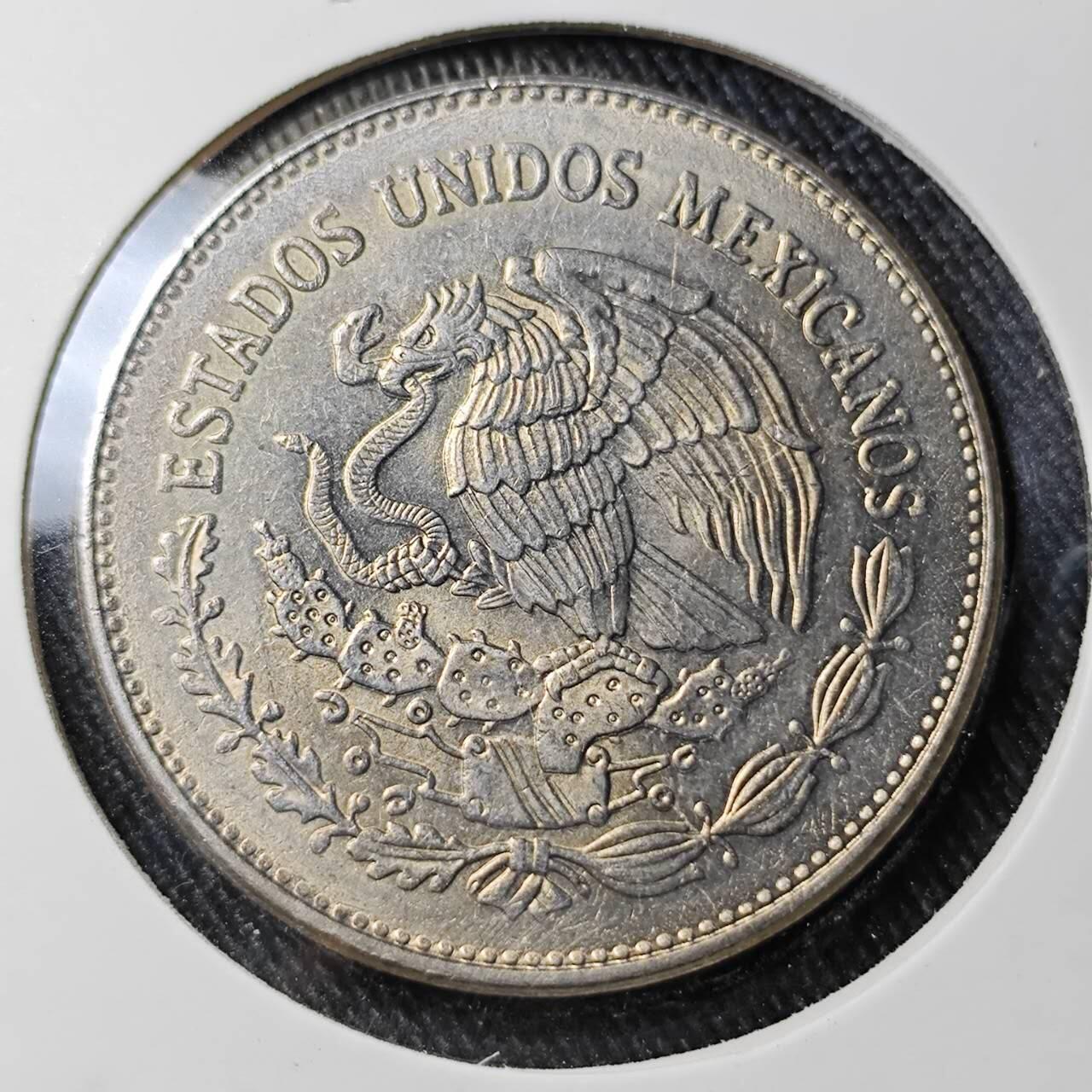 KK钱币收藏小铺 （套币 好品/批量散币 银币）专场  2月预留时间 周末发货  1984墨西哥50比索 大币 好品