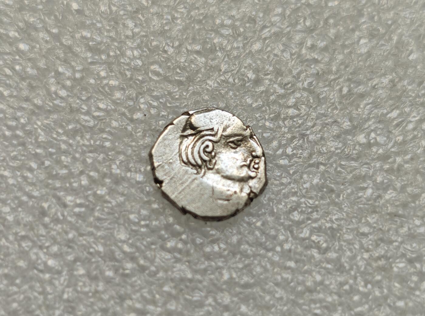 瓶子🏺第218期拍卖会  公元395年西萨特打制银币  西郡太守银币