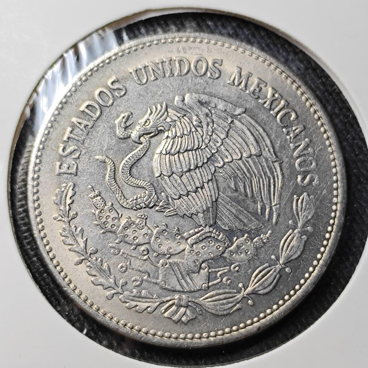 KK钱币收藏小铺 （套币 好品/批量散币 银币）专场  2月预留时间 周末发货  1982墨西哥50比索 大币 好品