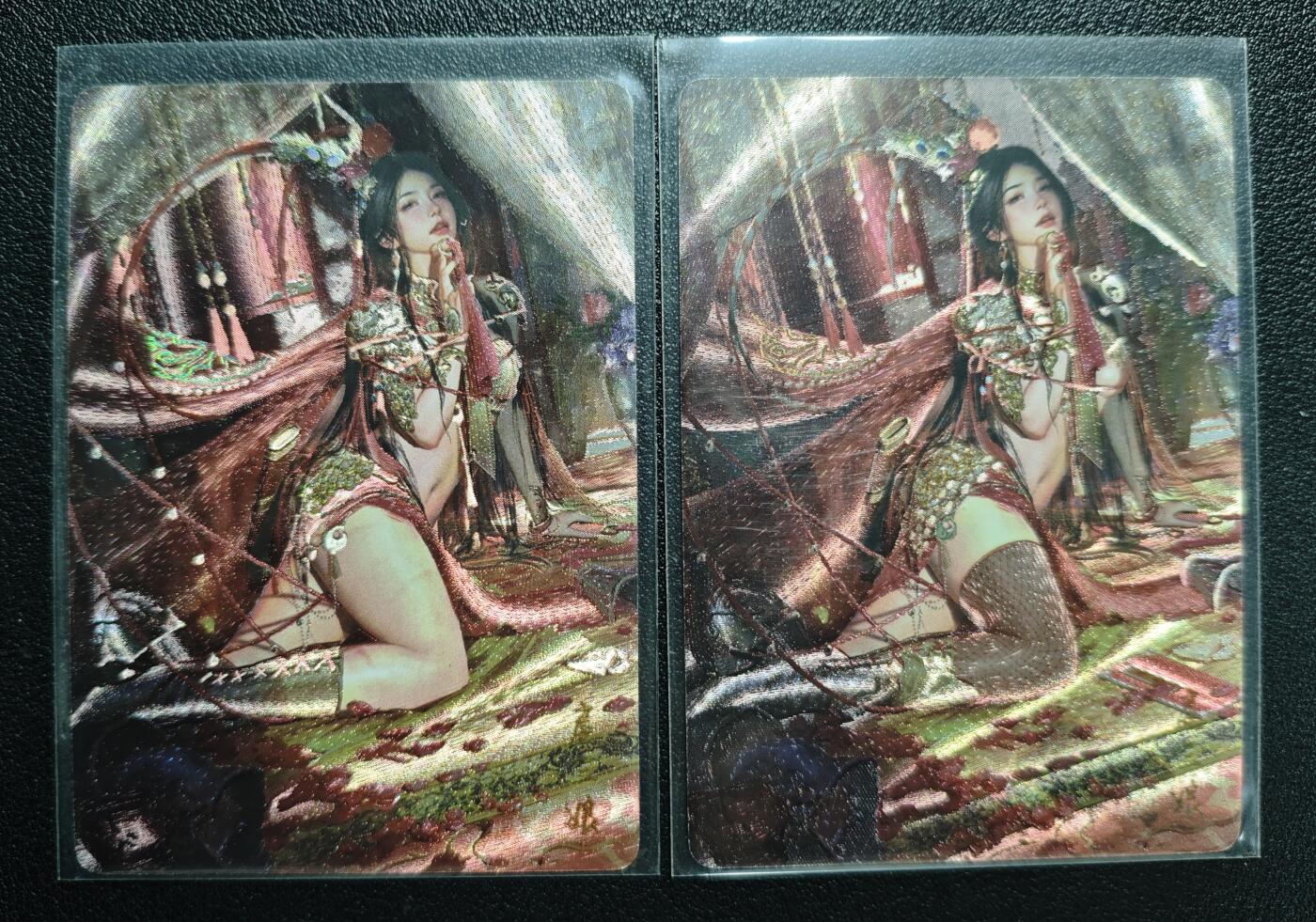 天玑星卡拍第142期《11.25周二截拍艺气风发》持续收拍收评中 满赠卡需备注 焱卡文化 人间传 扈三娘 幻彩折光 两张