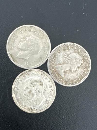 ❤️【币观天下】❤️ 第332期钱币拍卖- 2025.11.28周五晚上6点半场-长期征集拍品 - 英属小银币3枚