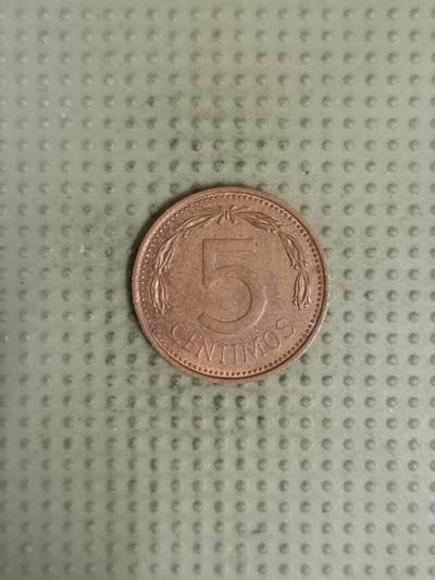 2025年第124场各国散币拍卖（总第124场） - 委内瑞拉1974年5分