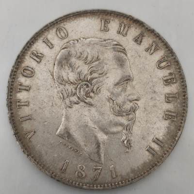 老蟹的宝藏🏴‍☠️ IV - 意大利1871年5里拉银币