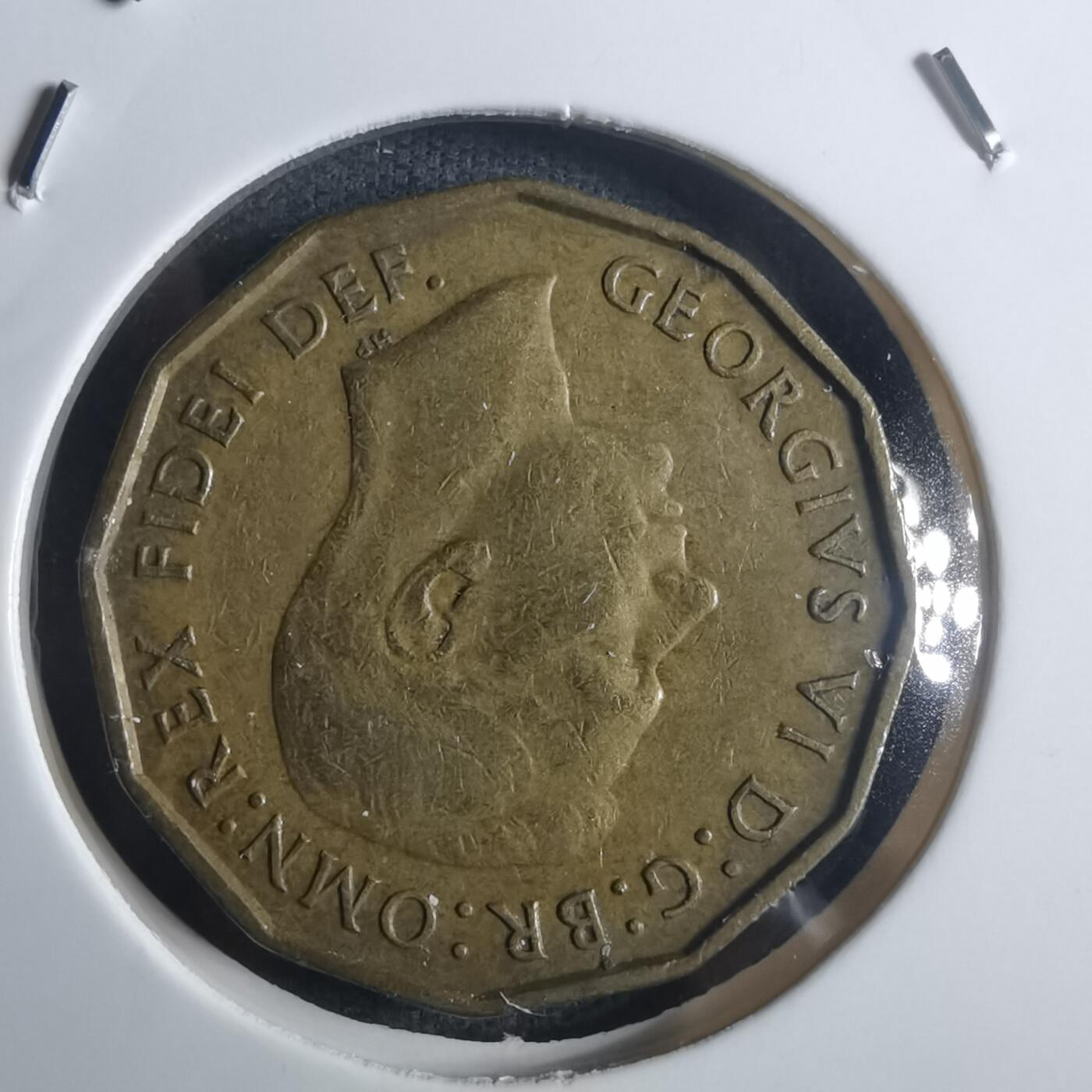 沼泽如烟--第914场 英国1952年3便士