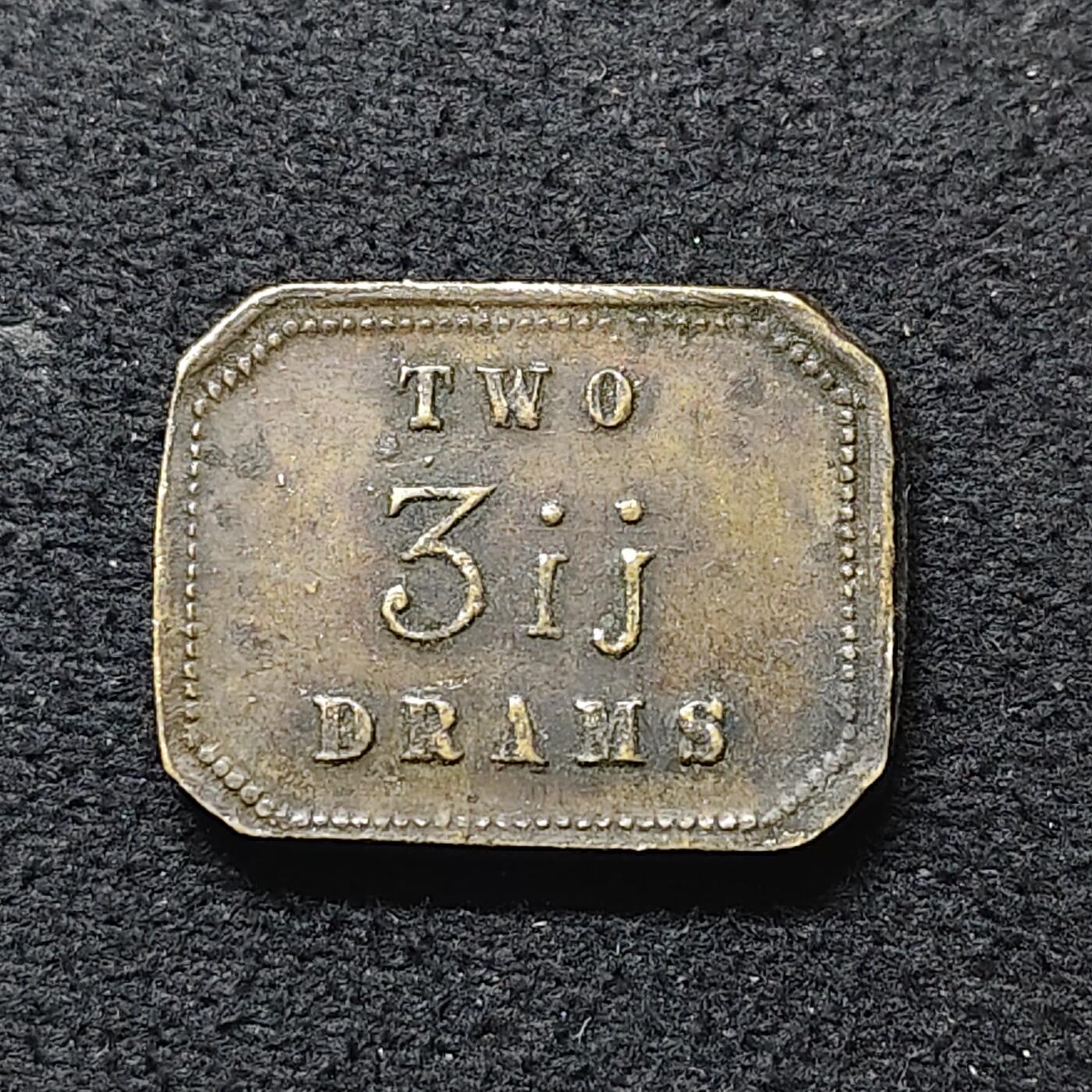 【全场包邮】纯粹捡漏拍480场（免费代拍第17场） 【杂件】英国W. & T.A.公司标准2德兰铜制铭牌