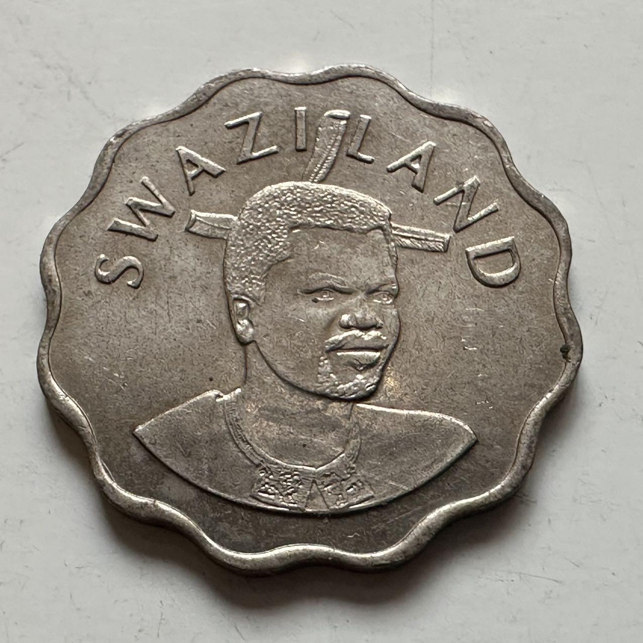 🌹外币初藏🌹🐯2025年第132场  每周二四六晚8️⃣点 接代拍 斯威士兰1999年五分