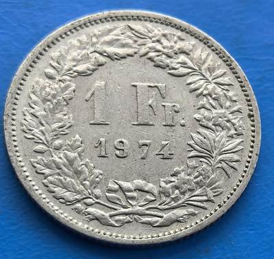 外国优质老铜币银币，周六九点倒数截拍，满百包邮，可寄存半年，喜欢朋友微信扫描二维码可直接参拍 - 瑞士1法郎