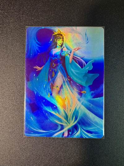 NO.16 好又多金牌大场，双11狂欢继续！每周一站式配齐，方便凑单！（周6晚8点截拍，卖家送拍0抽成！） - 银信潮玩 三界仙魔录 测试卡 孔雀公主 1张 彩闪