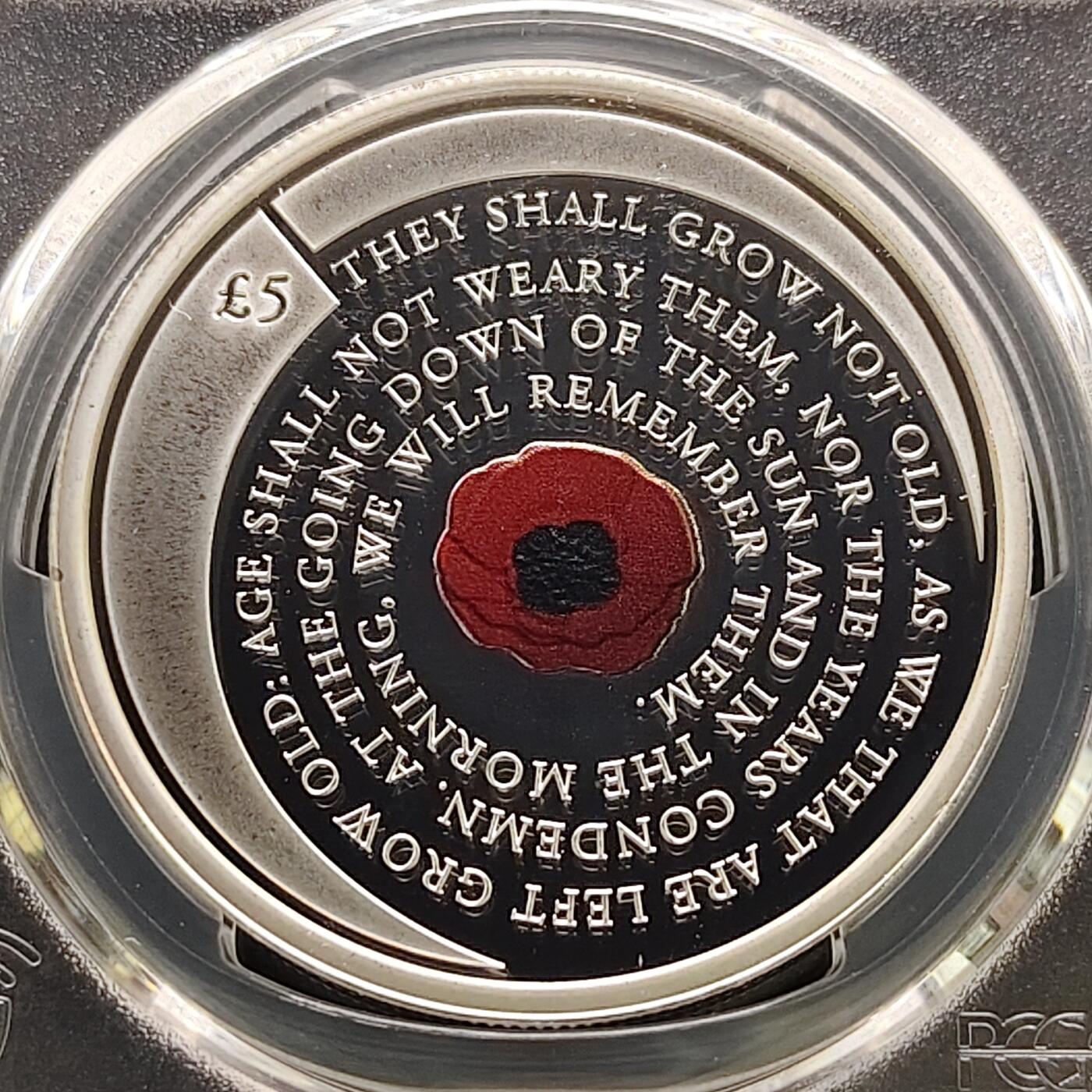 【全场包邮】纯粹捡漏拍481场（免费代拍第18场） 奥尔德尼2020年5镑二战胜利75周年彩色镀银精制纪念币-PCGS PR68 DCAM