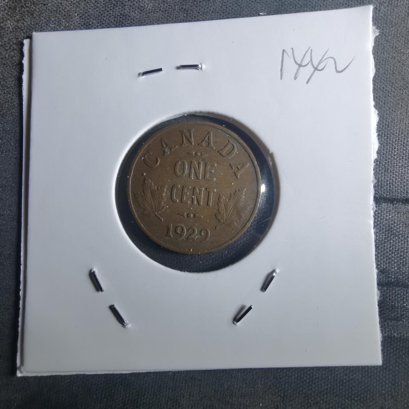 沼泽如烟--第914场 加拿大1929年一分