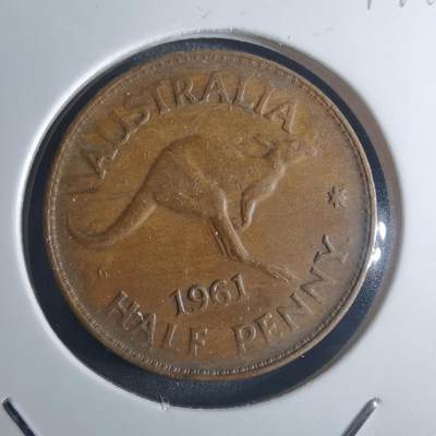 沼泽如烟--第914场 - 澳大利亚1961年半便士