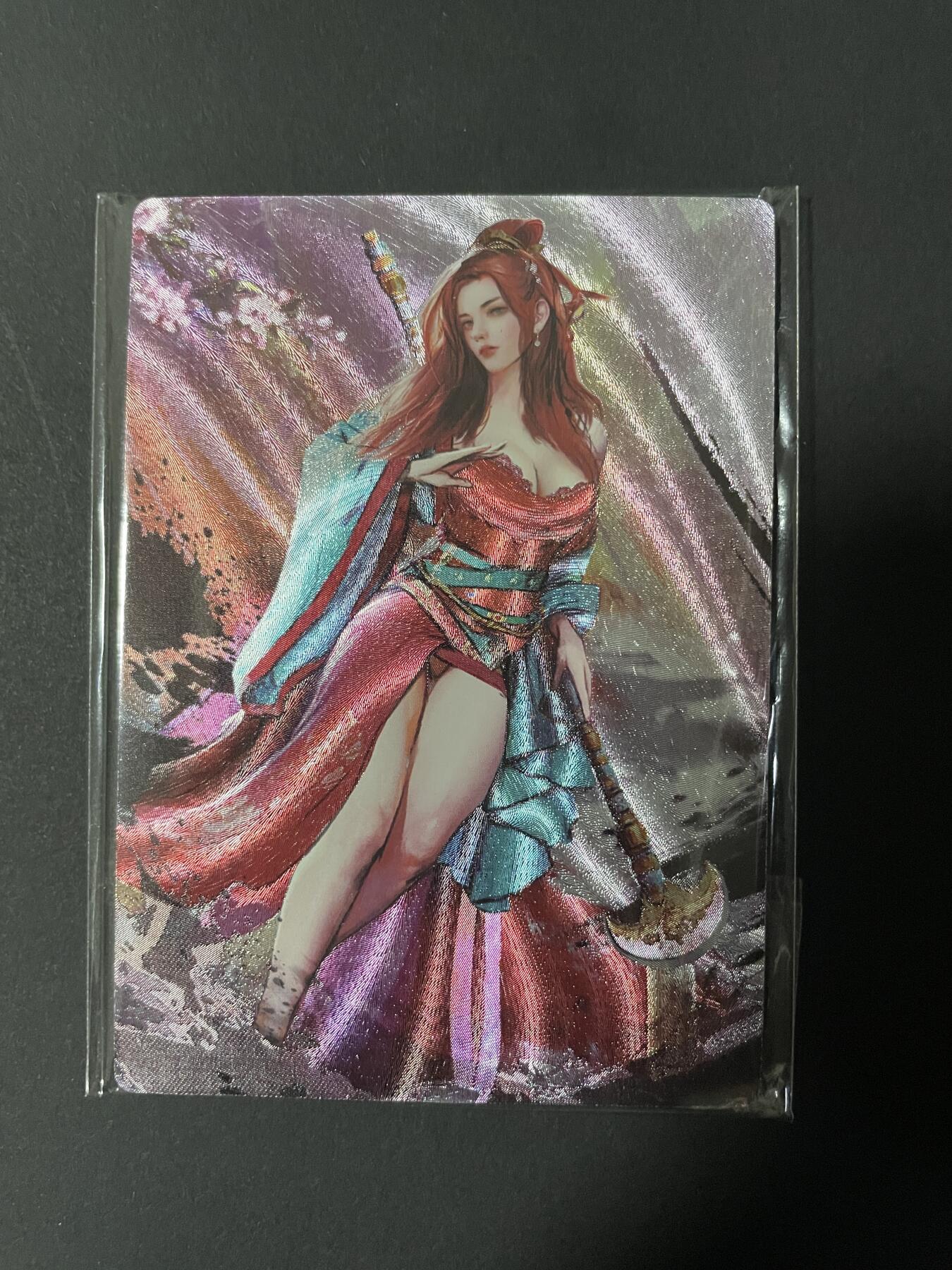 开心玩 卡牌 第八期 丹青西游特卡 千娇百媚三张一套