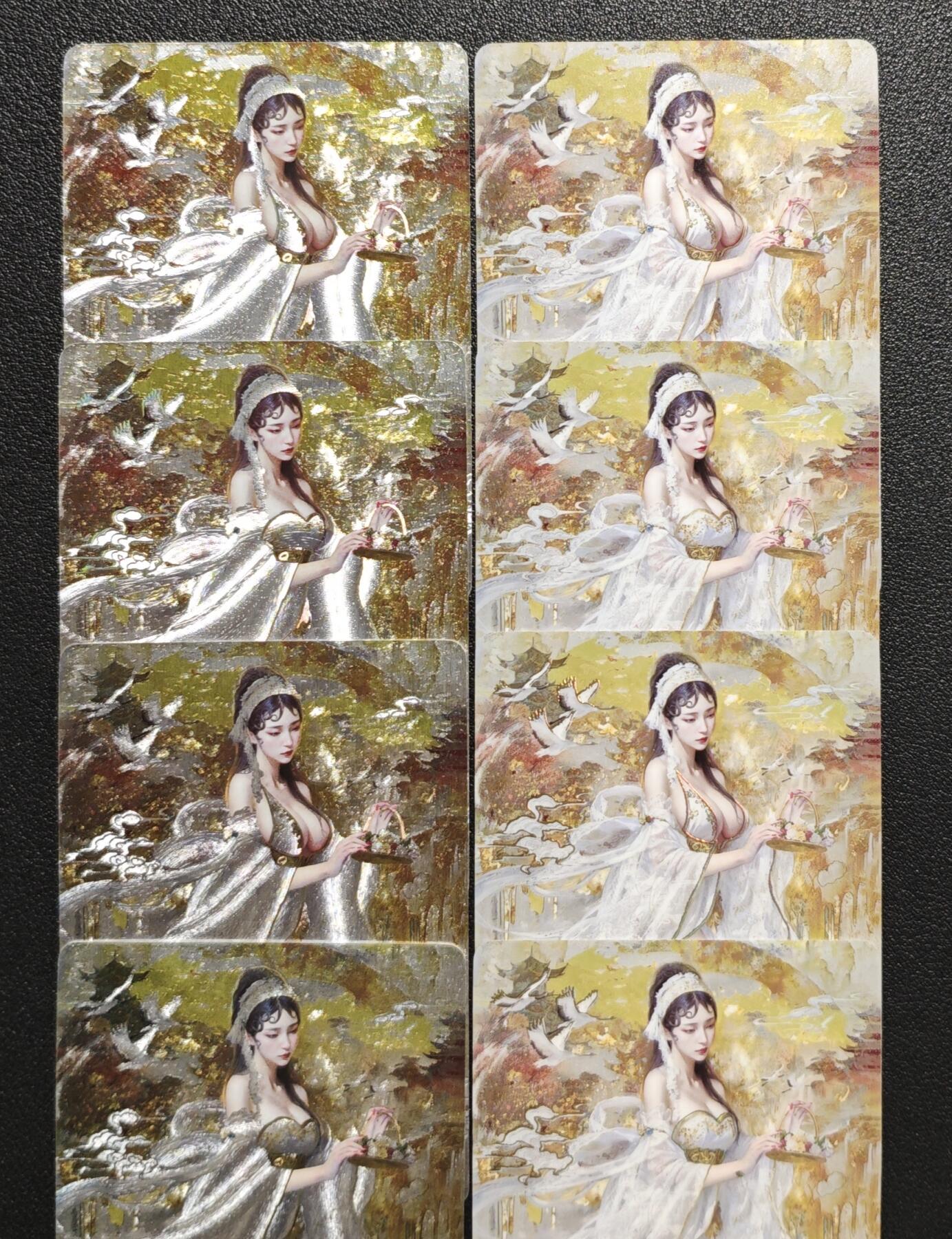 天玑星卡拍第142期《11.25周二截拍艺气风发》持续收拍收评中 满赠卡需备注 焱卡文化 妖姬传 白素贞 幻彩折光两张+折光两张+普卡两张+幻彩普卡两张 八张