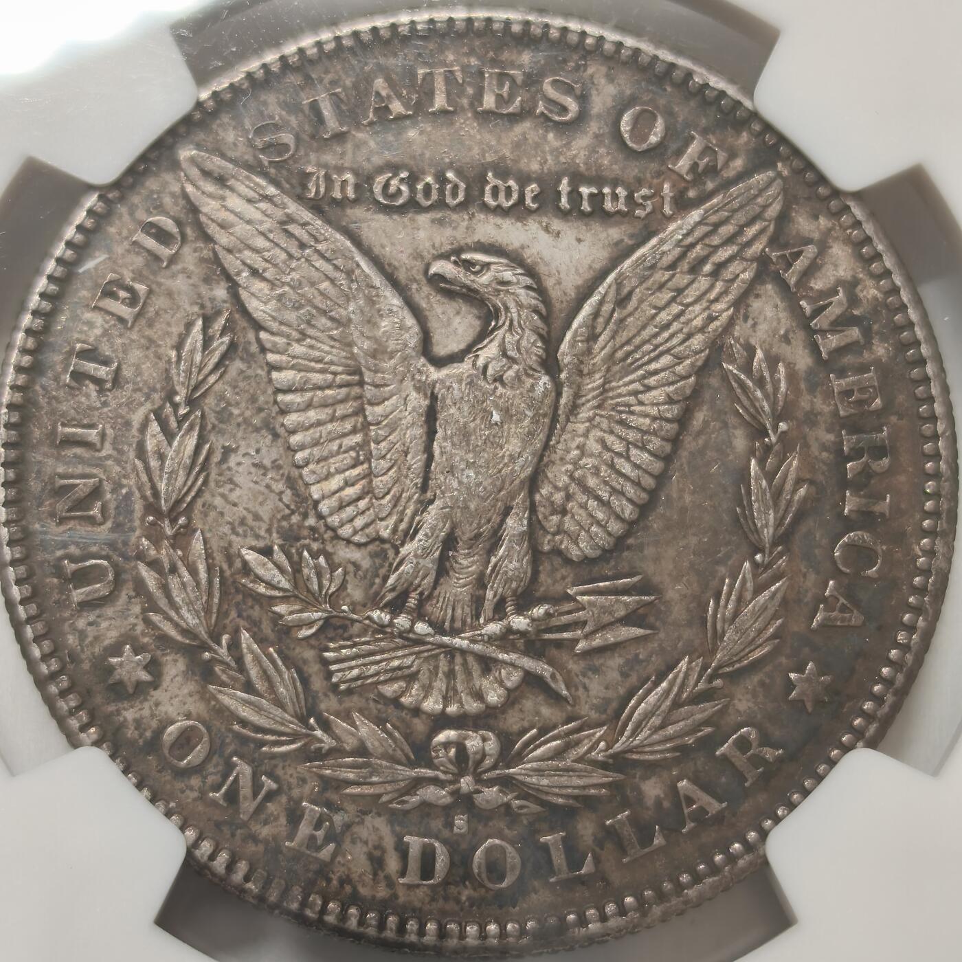 老蟹的宝藏🏴‍☠️ IV NGC UNCD 美国1878年S 摩根1元银币