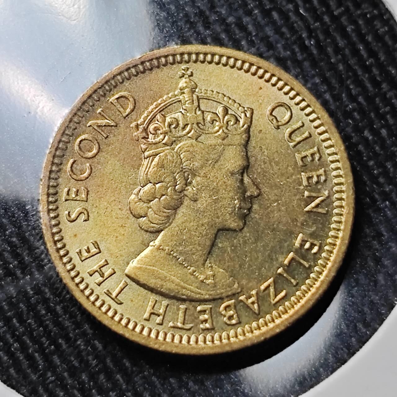 KK钱币收藏小铺 （套币 好品/批量散币 银币）专场  2月预留时间 周末发货  1972香港5仙铜币 好品