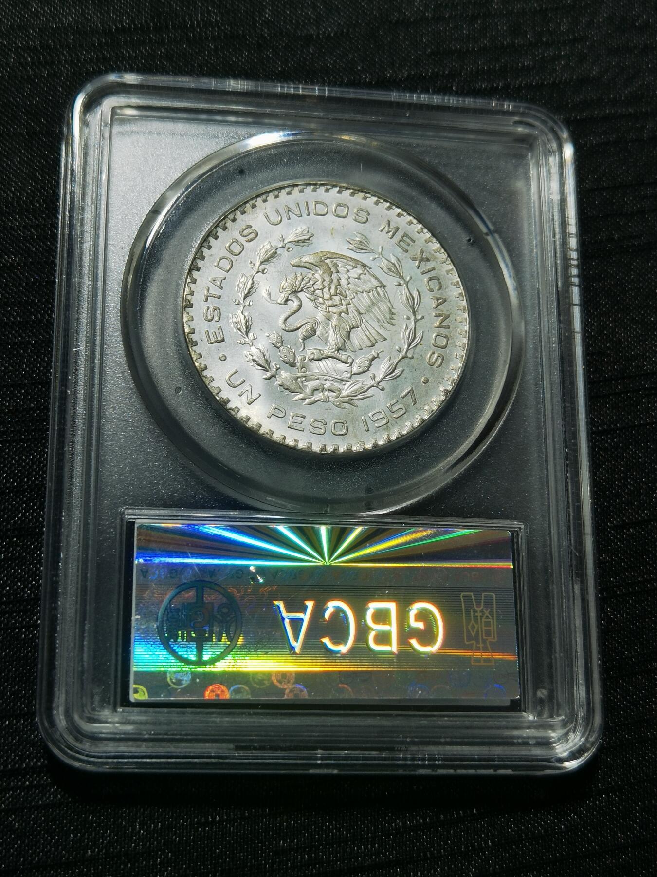 天下钱庄专场欢迎参拍 墨西哥一比索银币