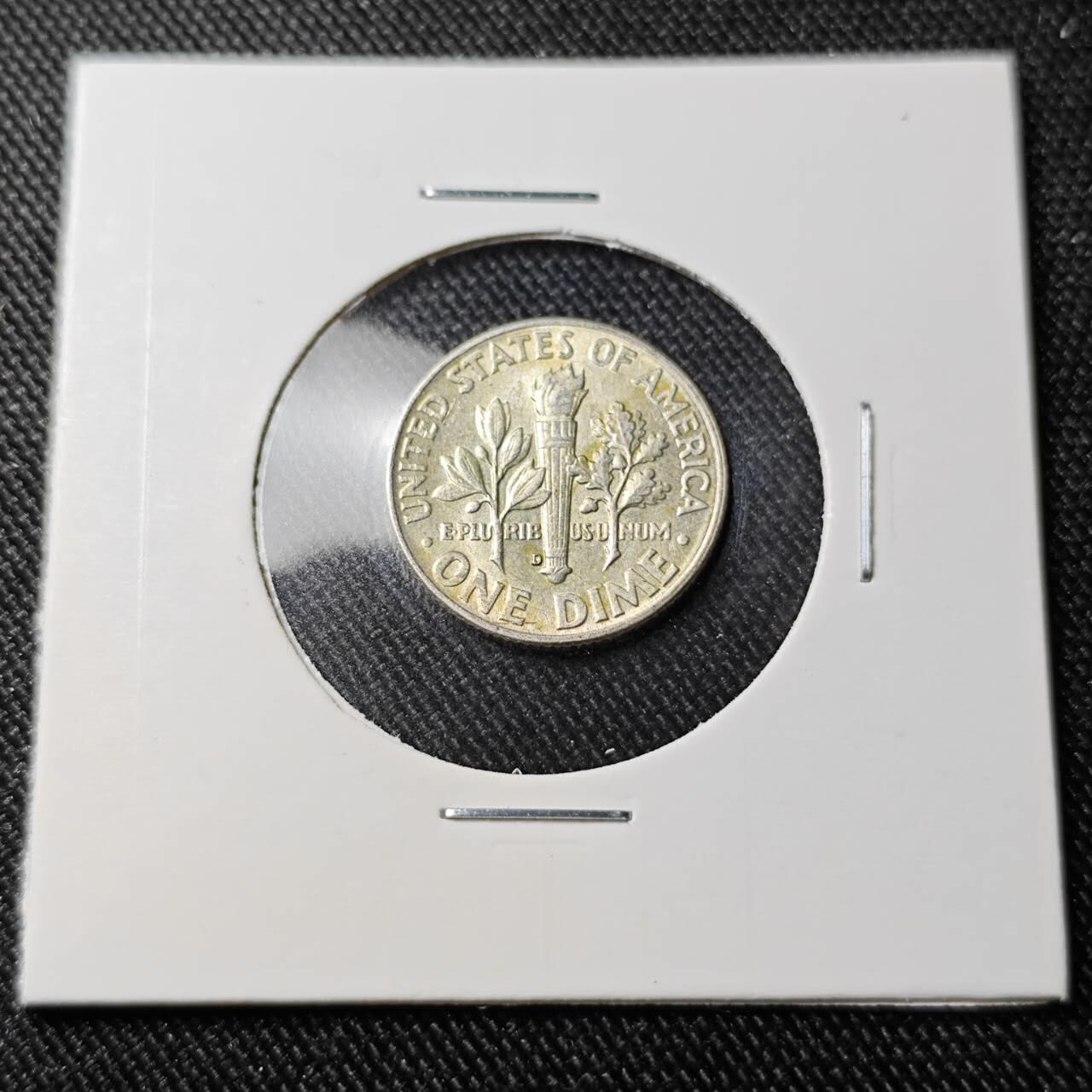 KK钱币收藏小铺 （套币 好品/批量散币 银币）专场  2月预留时间 周末发货   1962美国10分银币