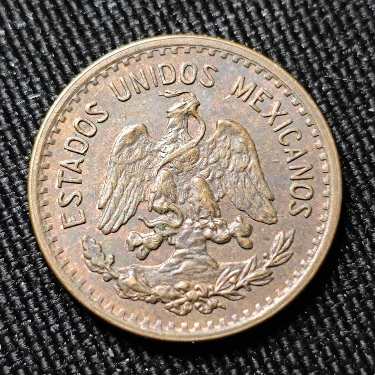 KK钱币收藏小铺 （套币 好品/批量散币 银币）专场  2月预留时间 周末发货  1948墨西哥1分铜币 好品