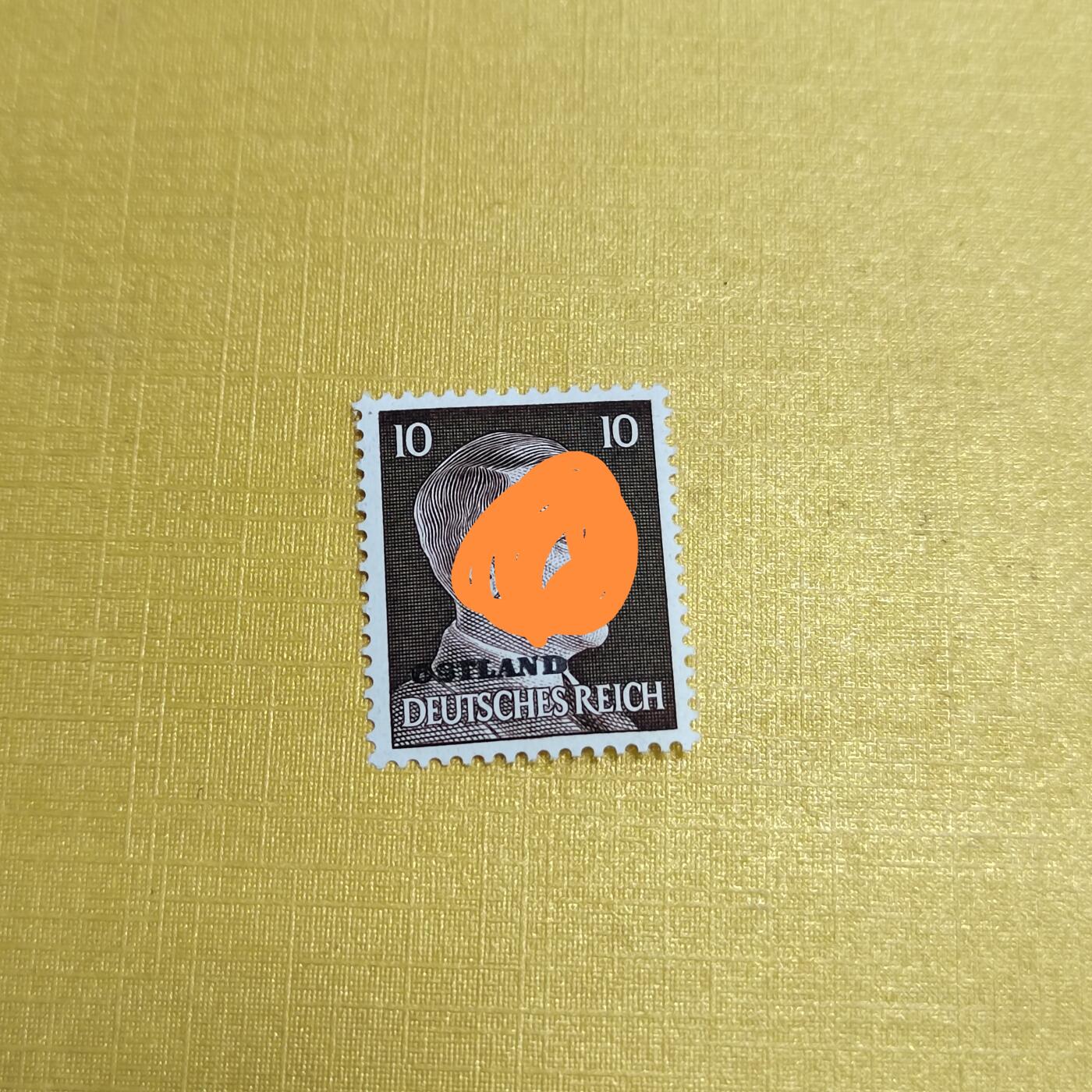 PCAI钱币27-621  德国与民国邮票小专场 德国二战时期邮票加盖