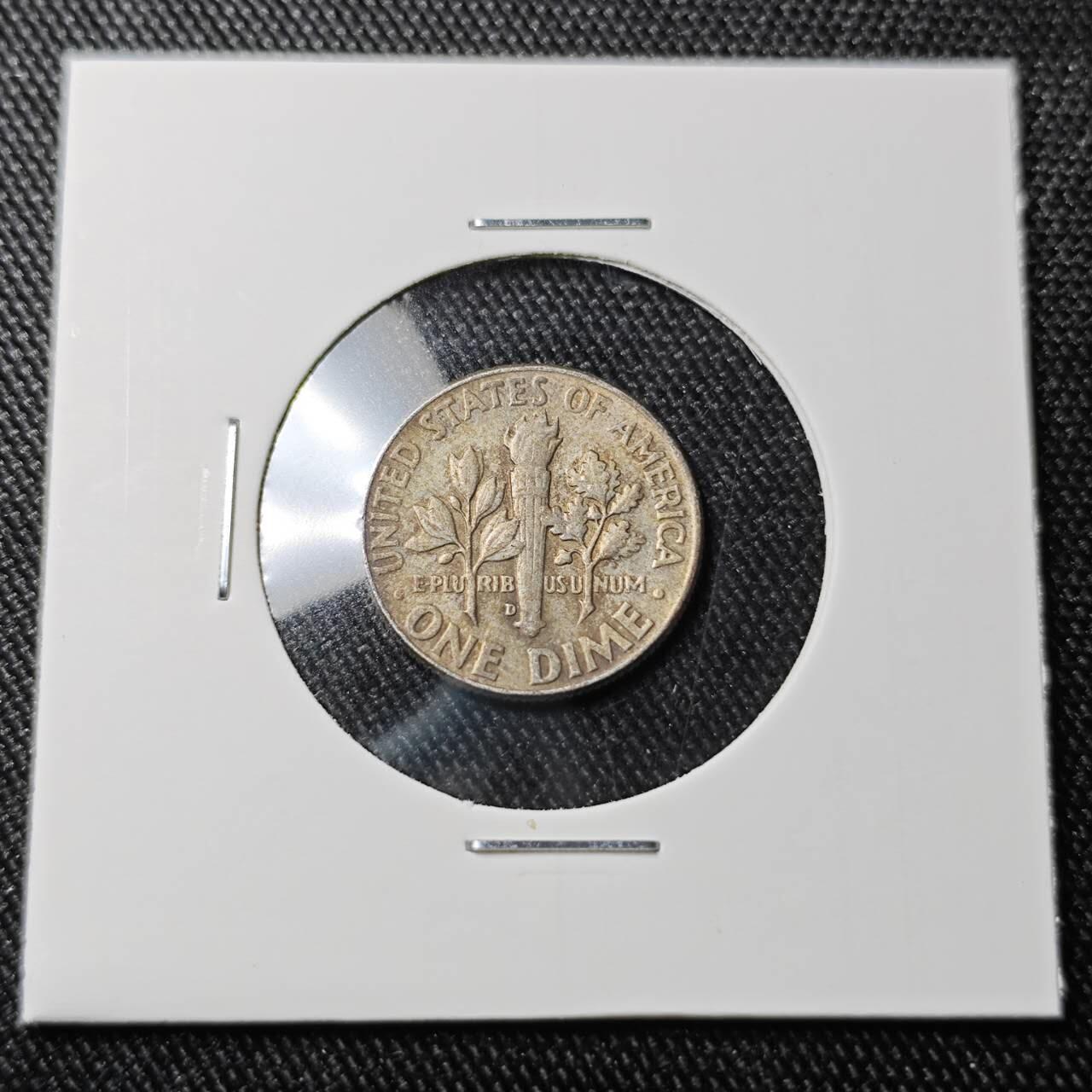 KK钱币收藏小铺 （套币 好品/批量散币 银币）专场  2月预留时间 周末发货   1964美国10分银币