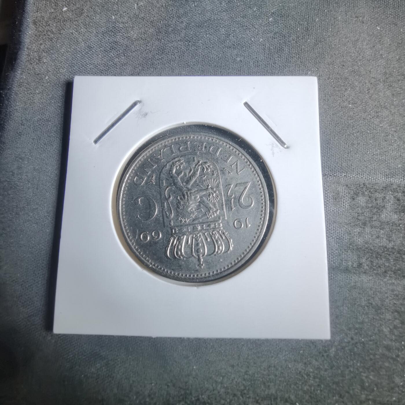 沼泽如烟--第915场 荷兰1969年2.5盾