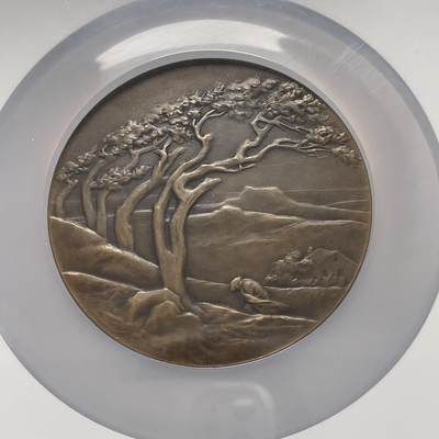 Camille Lefevre～法国SAMF协会38号作品 “风” 铜章