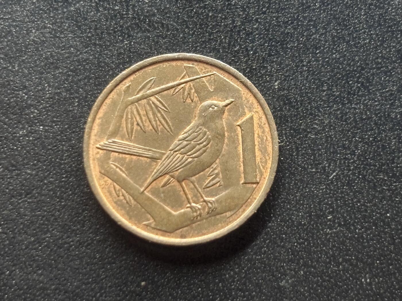 邮泉阁限时拍卖第三十七场 英国殖民地、属地硬币专场（硬币在国外。请付邮费6元。） 开曼群岛1972年1分