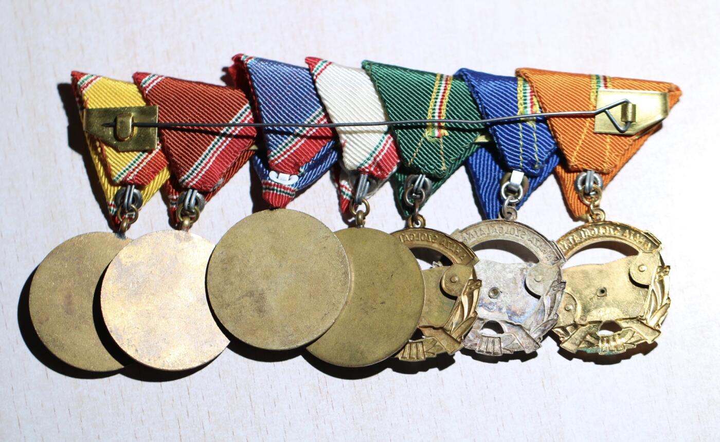 大猫徽章拍卖 第283期 匈牙利🇭🇺服役奖章一组