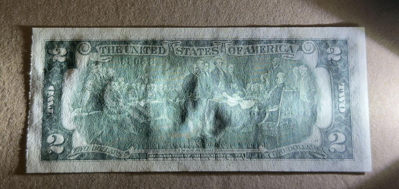 【礼羽收藏】🌏世界钱币拍卖第113期 63年2美元76年2美元两张无3.4.7unc品相76年2美元有斑